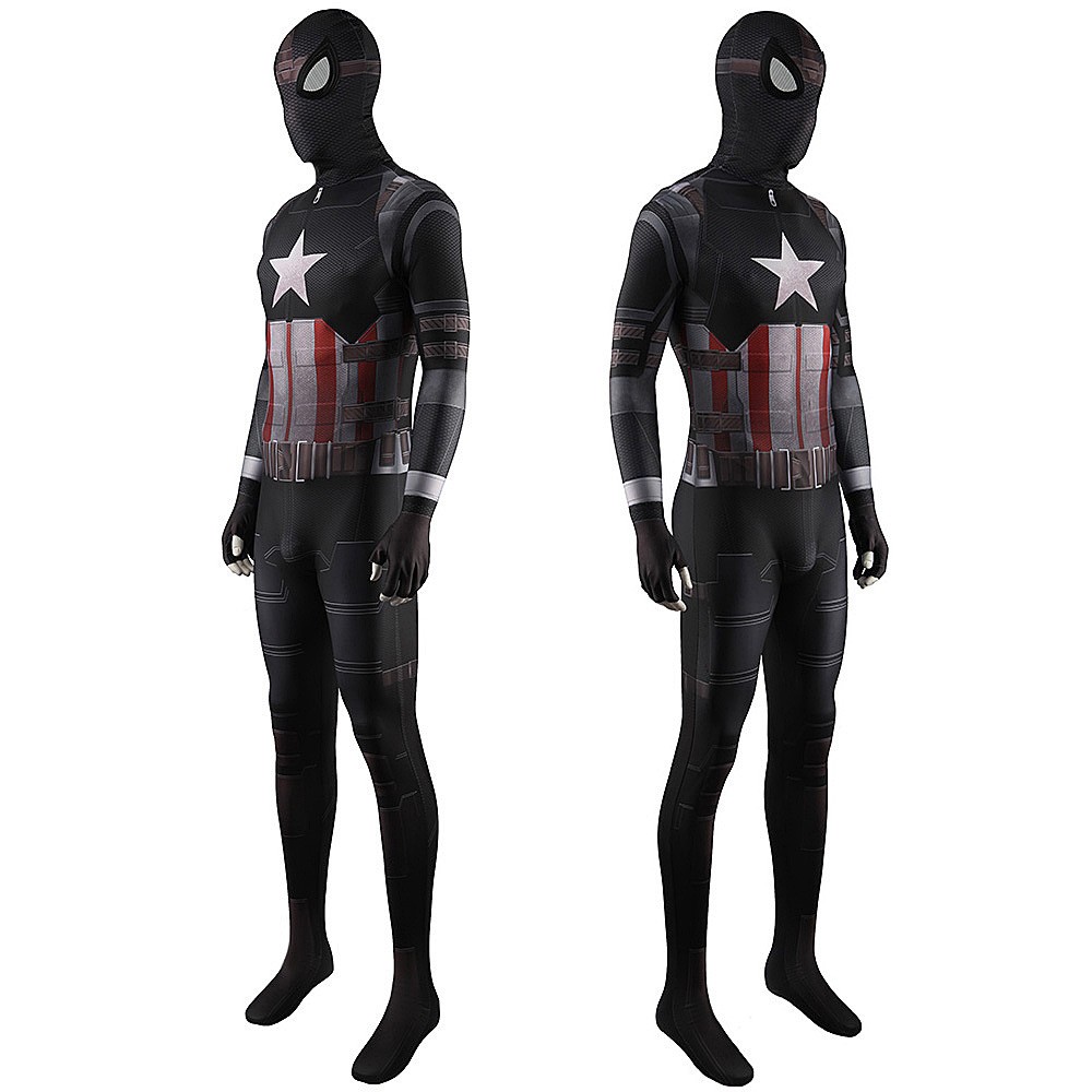 Hero Expedition Stealth Suit Captain America Stealth Set Captainamerica Halloween Cosplay Costumes