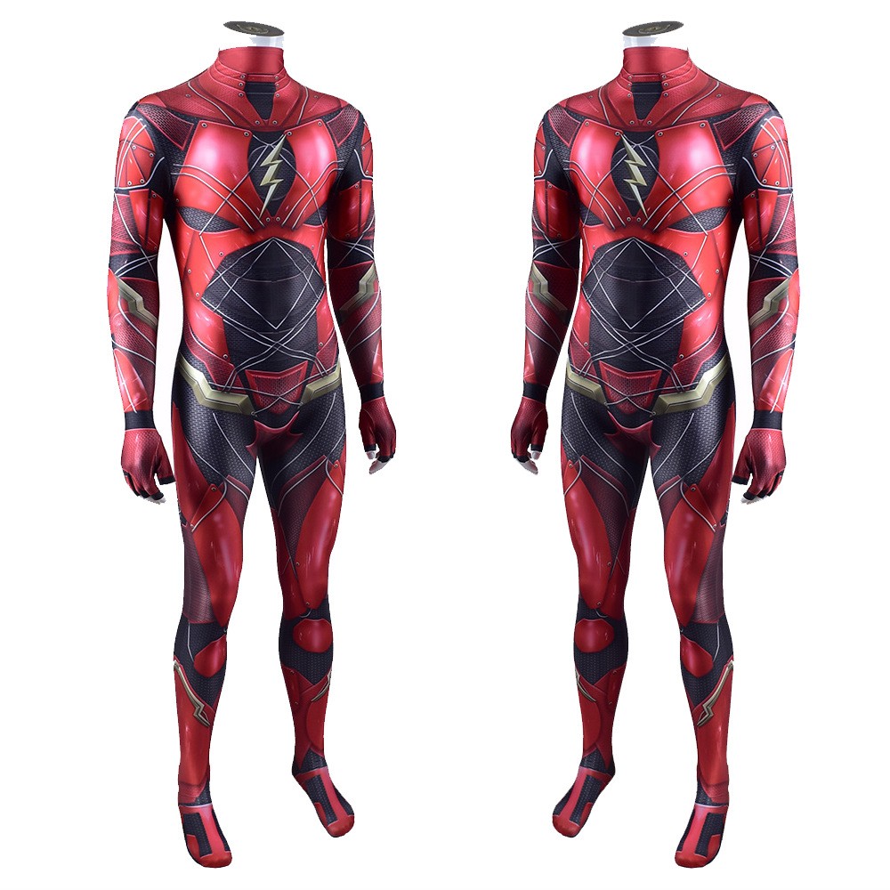 the Flash Barry Allen the Flash Cosplay Halloween Costume