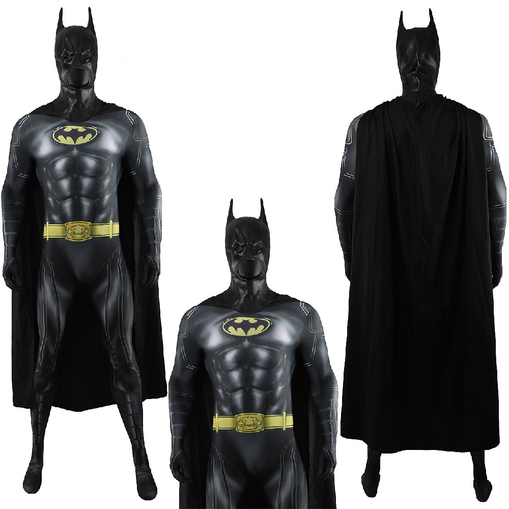 the Flash Movie Michael Keaton Costume Cosplay One-piece Tights Cos Costume Halloween Cosplay Costumes