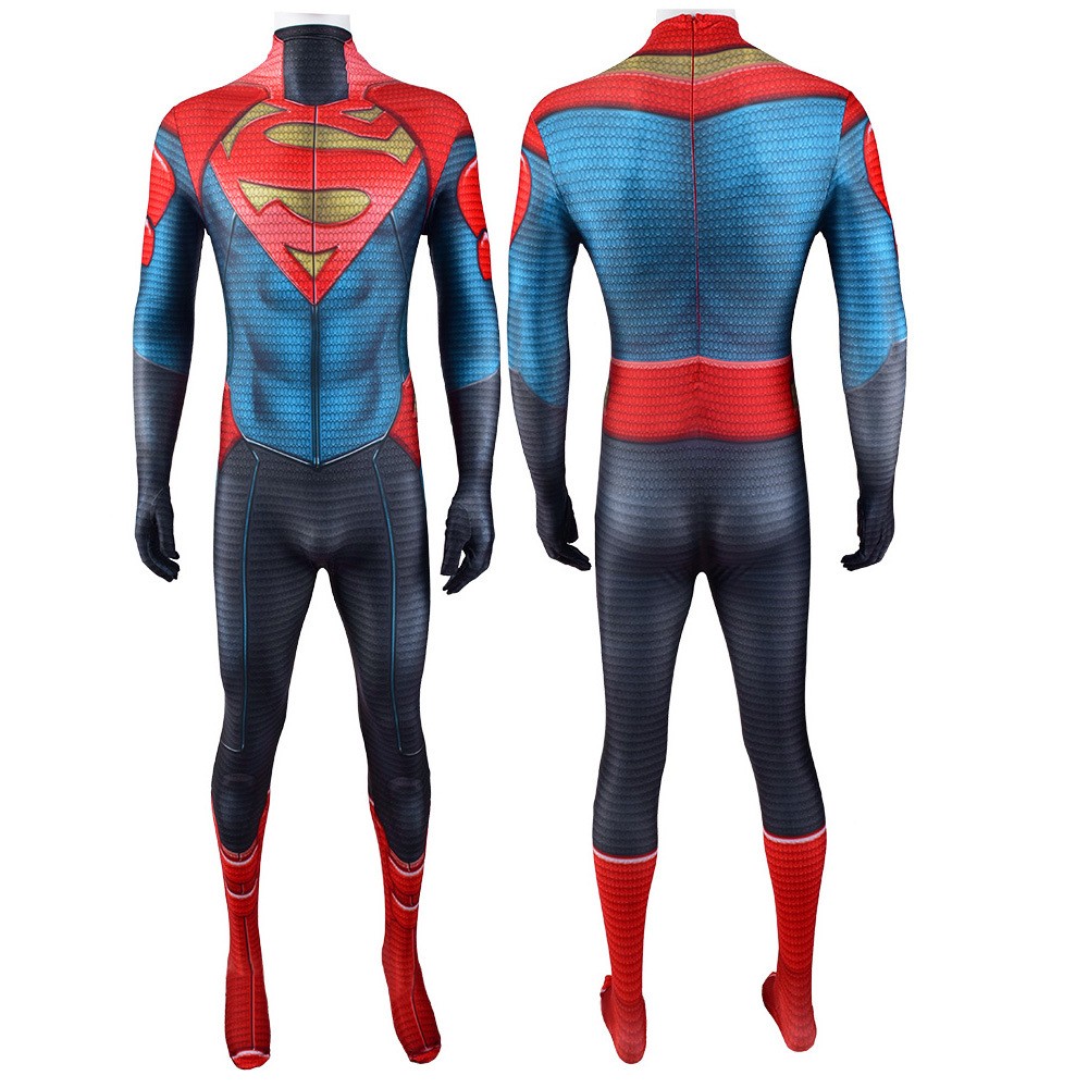 Comic Superman Cos Stage Costumes Cosplay Superman Costumes