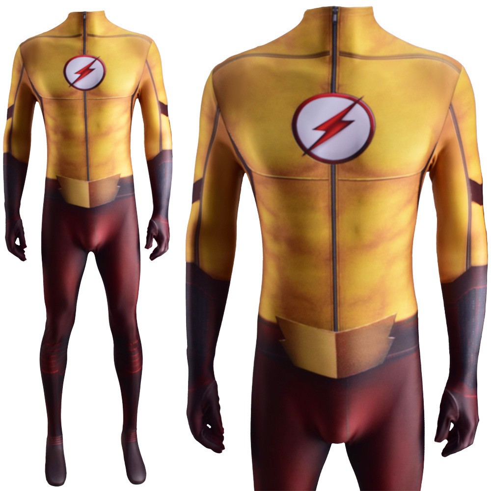 the Flash the Flash Kid Cosplay Film and Television Tights Anime Cosplay Stage Costumes Halloween Cosplay Costumes
