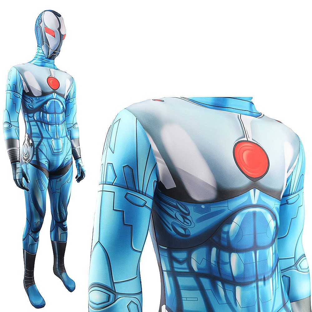 Comic Book Iron Man Stealth Armored Suit Halloween Cosplay Costume