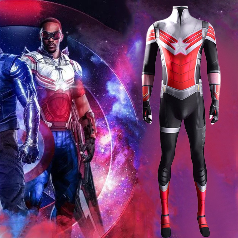 Falcon and the Winter Soldier Captain America Cosplay Costume Halloween Stage Costumes Cos Show Costumes Cosplay Costume