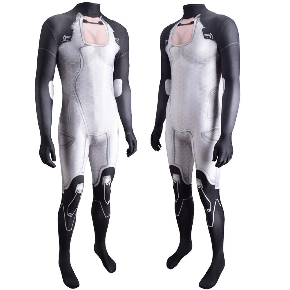 Mass Effect Miranda Lawson Game Cosplay Costumes Halloween costume Dance Jumpsuits
