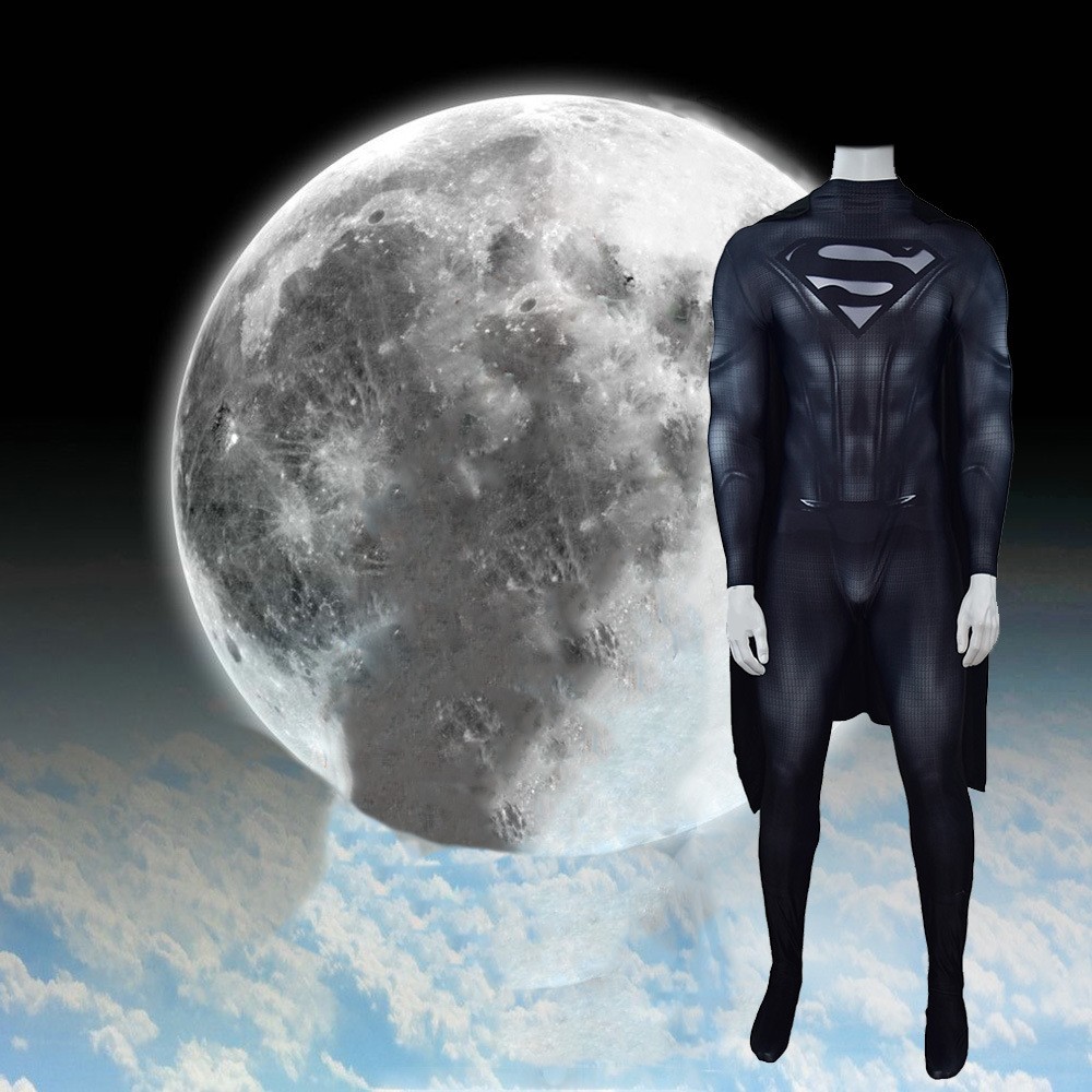 Man of Steel Cosplay Costume Black Man of Steel Costume Halloween Costume Cosplay Anime Tights