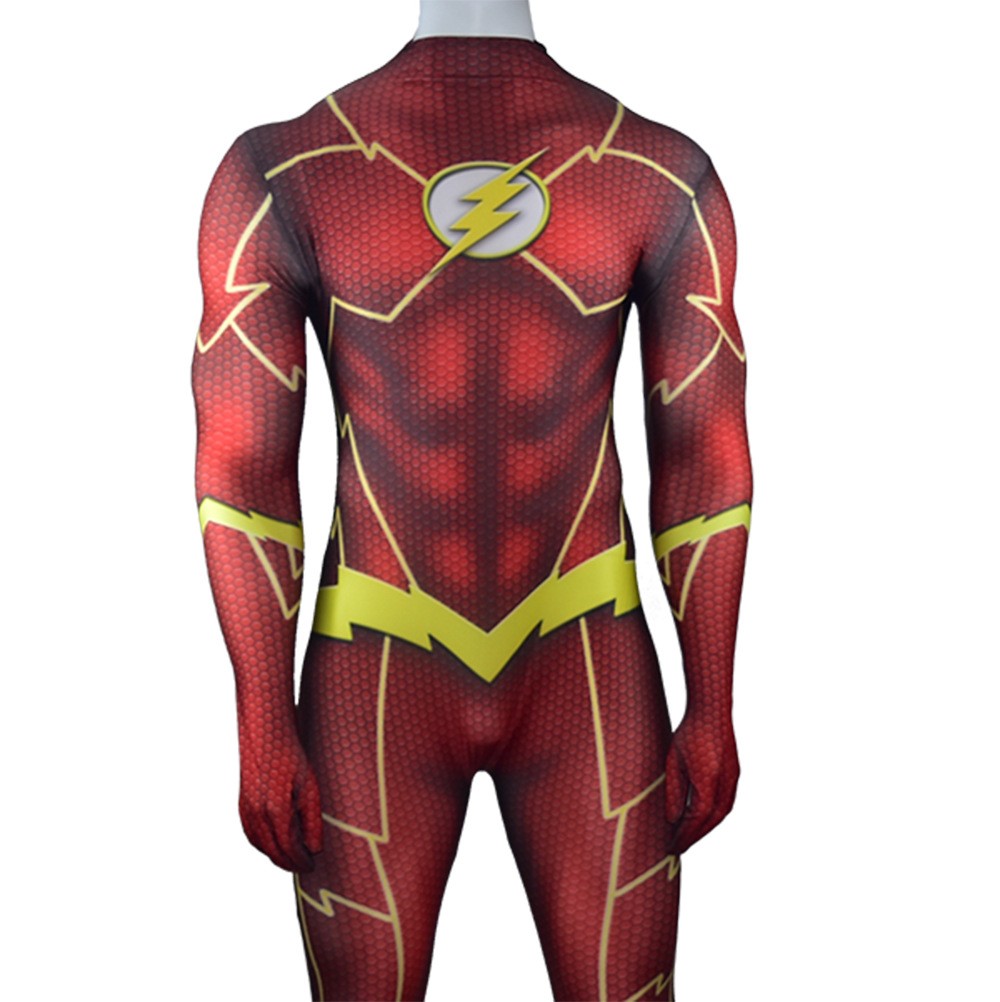 Dc Flash: the Flash Cosplay Costumes Halloween costume Cosplay Show Costumes Tights