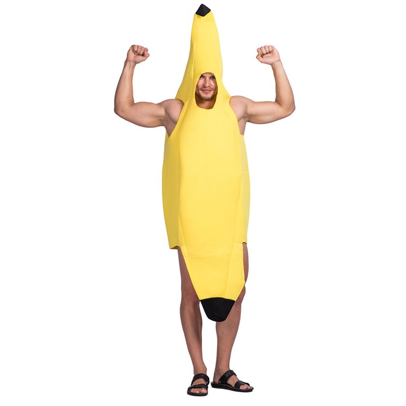 Halloween Halloween Halloween Banana Jumpsuit Men Costume Clothing Supply