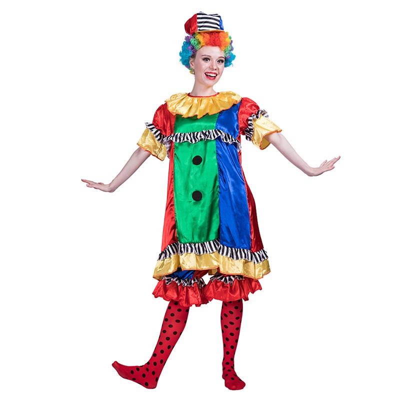 Festive Party Halloween Vibes Halloween Costumes Halloween Funny Clowns Cosplay Stage Costumes