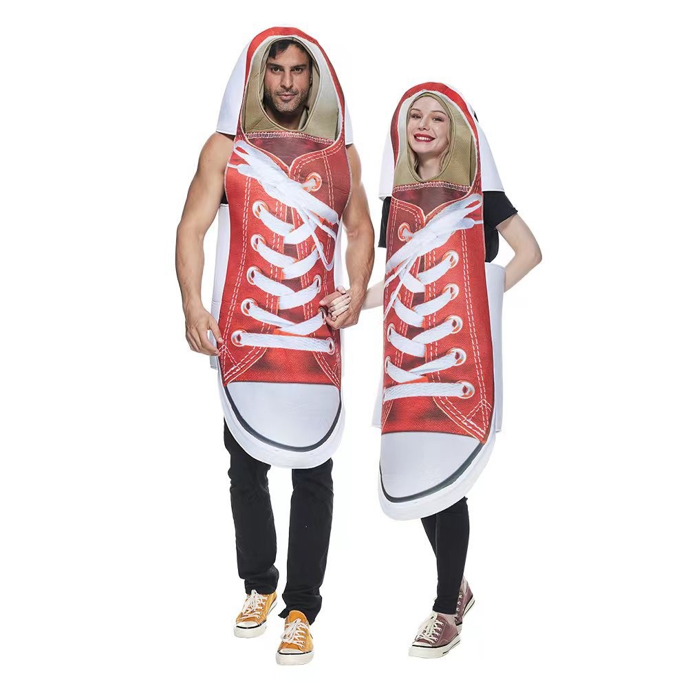 Halloween New Style Couples Canvas Cosplay Costume Costume Costume