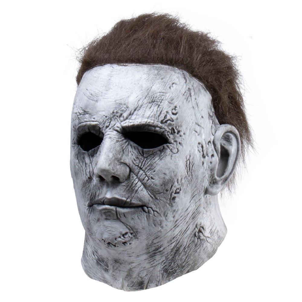 Hallooween Moonlight Panicked Horror Head Cover Halloween Major Mask Mcmael Latex Mask