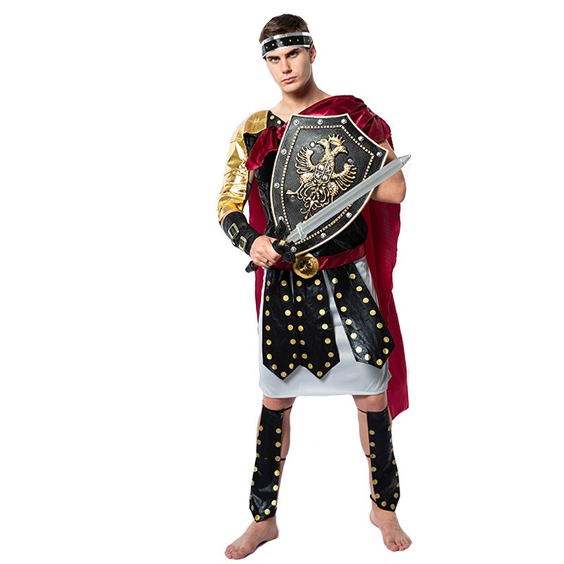 Halloween New Style Origins Roman Warrior Cosplay Costumes Stage Performance