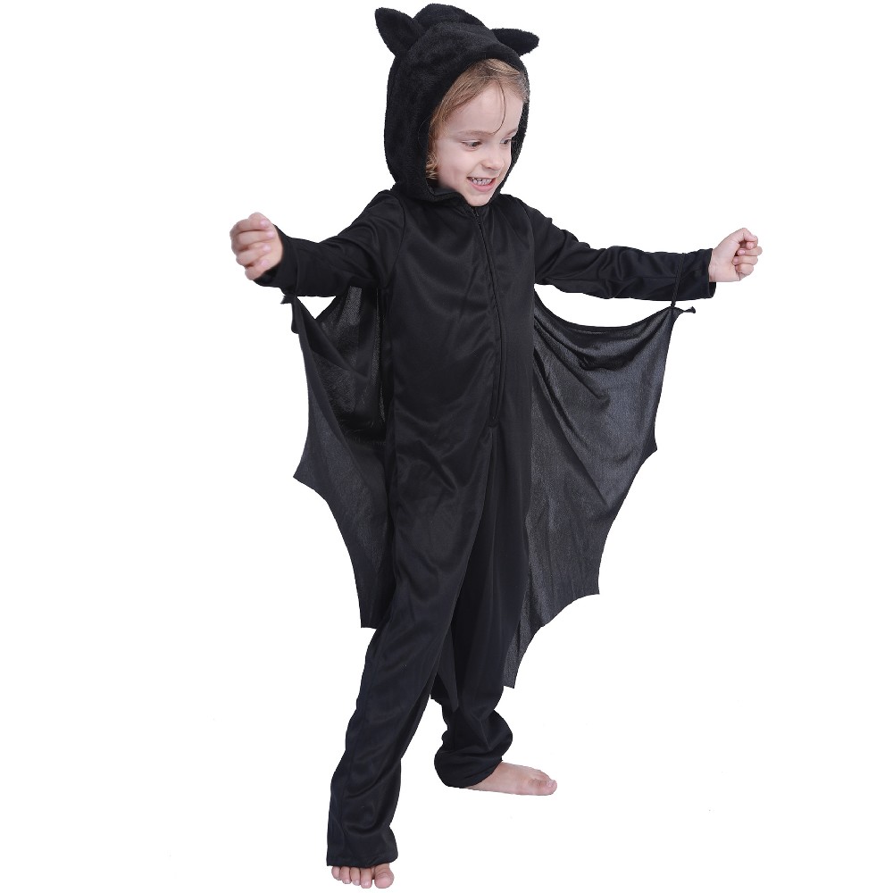 Unisex Kids Show Costumes Jumpsuits Animal Bat Costumes Halloween Kids Stage Show Costumes