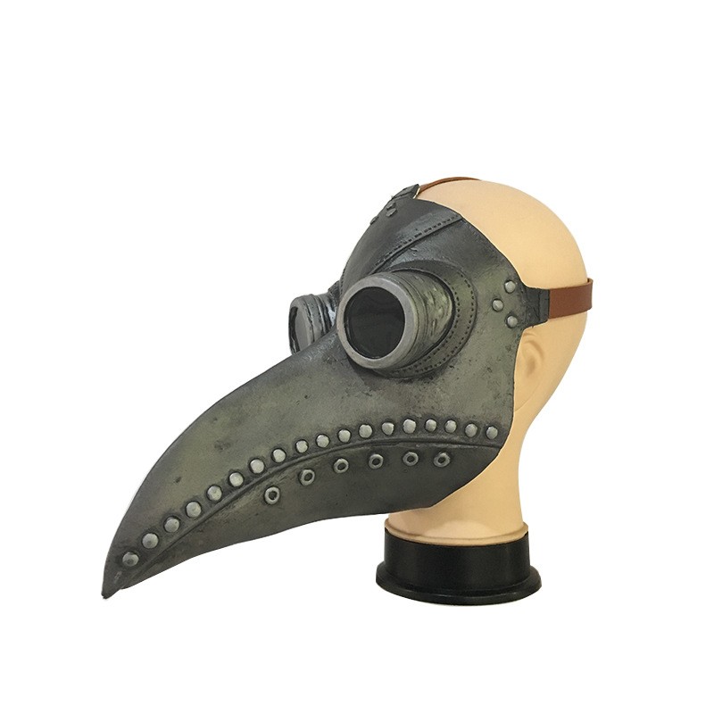 Steampunk Plague Doctor Mask Beak Latex Mask Personality Protection Droplet Splash Artifact