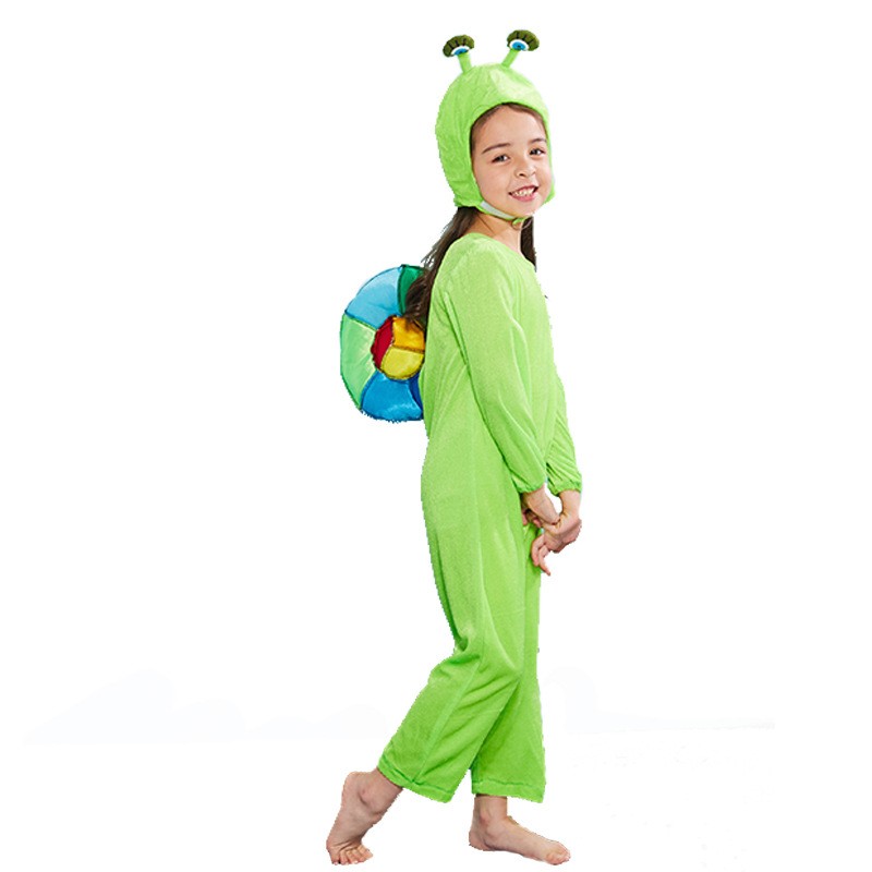 Festival Party Animal Dress Up Cute Little Insect Kids Funny Kid Fun Snail Costume