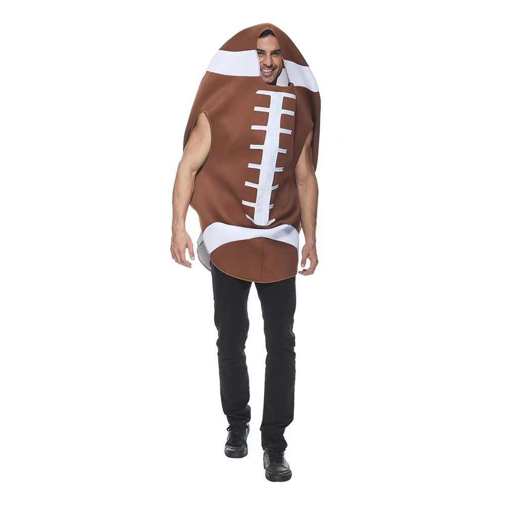 New Style Halloween Costumes Funny Rugby Cossports Equipment Show Costumes Party Costumes