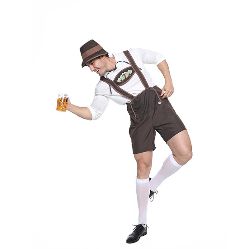 the Source of the New Oktoberfest in Germany Overalls Set Carnival Party Outfits