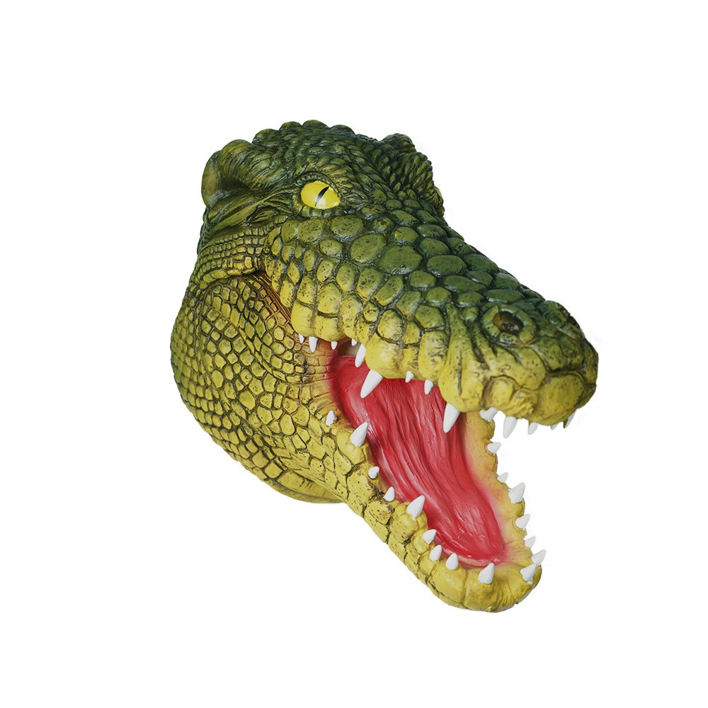 20 Years New Style Latex Head Cover Yangtze Crocodile Animal Mask Stage Performance Halloween Party Bar Head Cover