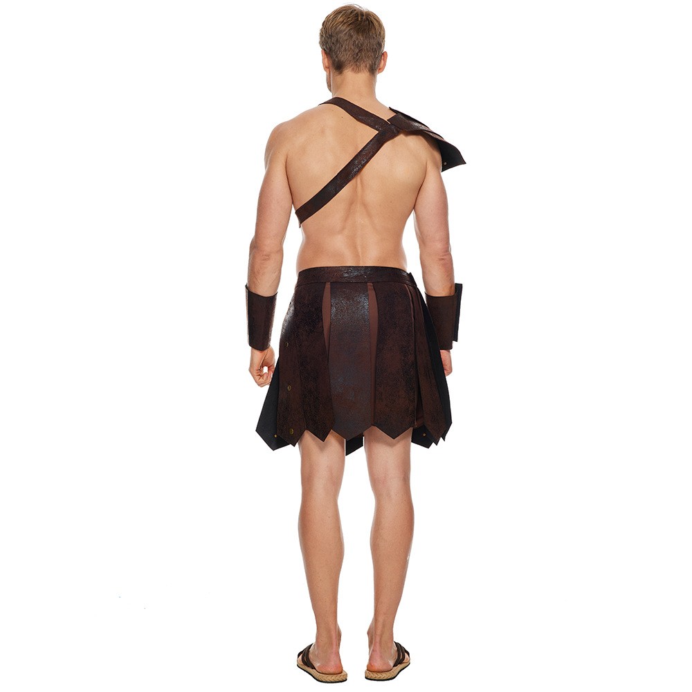 New Style Halloween Roman Warriors Cosplay Costume Stage Show Costumes Spartan Warrior Party Show Costumes