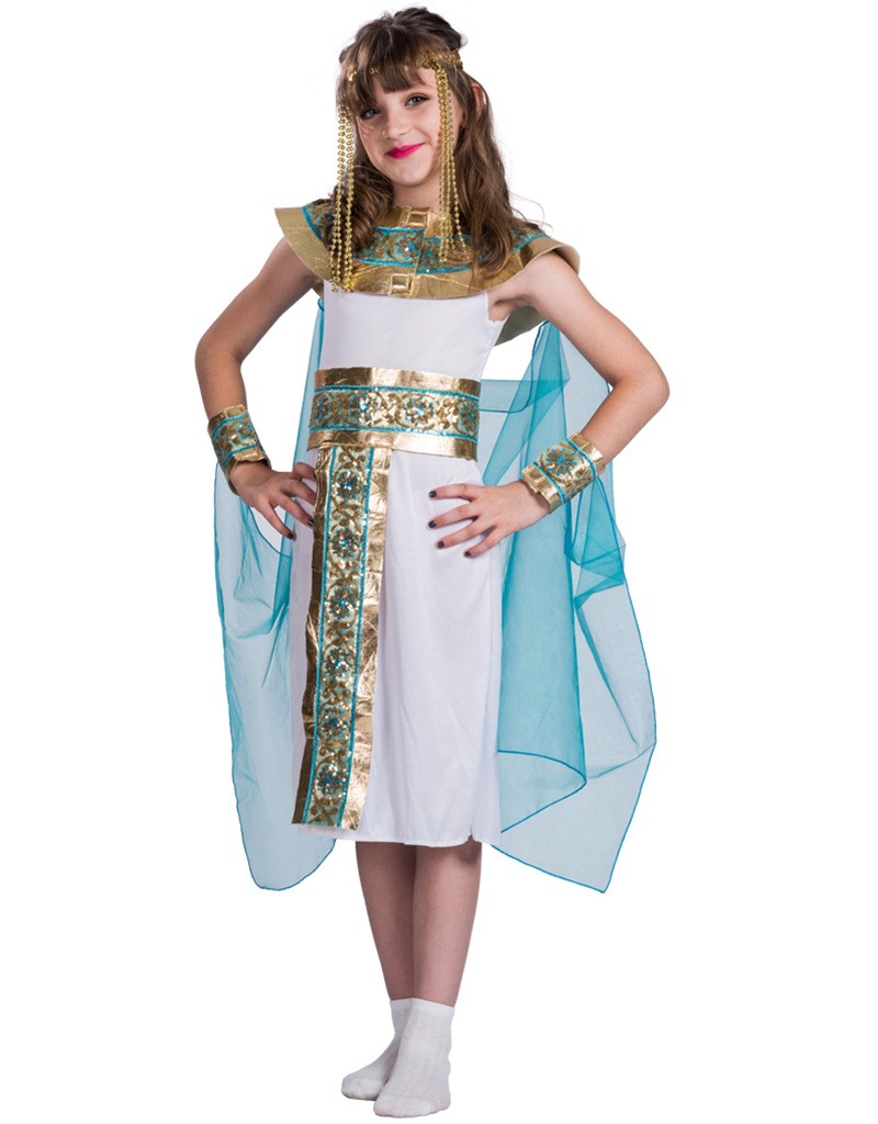 Queen of Egypt Cosplay Costume Halloween Children\'s Clothes Costume