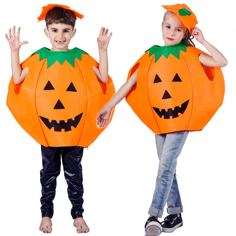 Halloween Costumes Masquerade For Kids Cute Pumpkin Costumes Stage Costumes Show Costumes Cosplay Costume