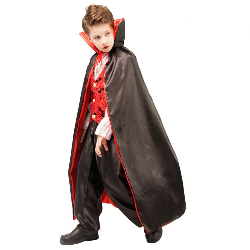 Halloween Scary Kids Costume Masquerade Cosplay Costume Stage Costumes Show Costumes Vampire Boys