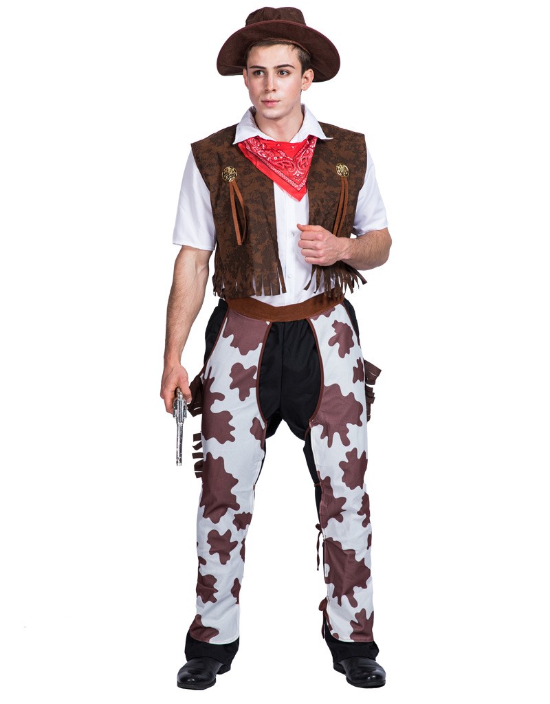 Halloween Halloween Western Cowboy Cosplay Costumes Supply