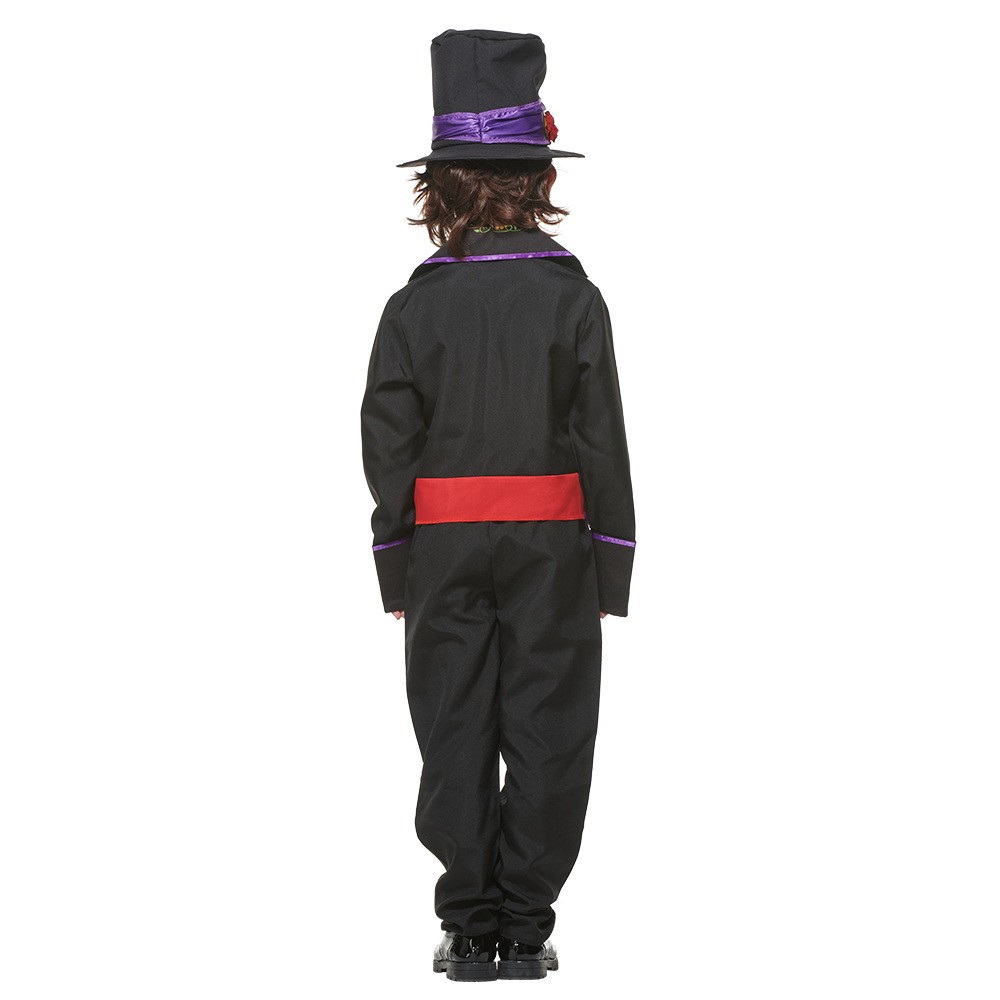 2021 New Style Mexican Day of the Dead Little Boy Playing Costume Dress Day of the Dead Party Costume