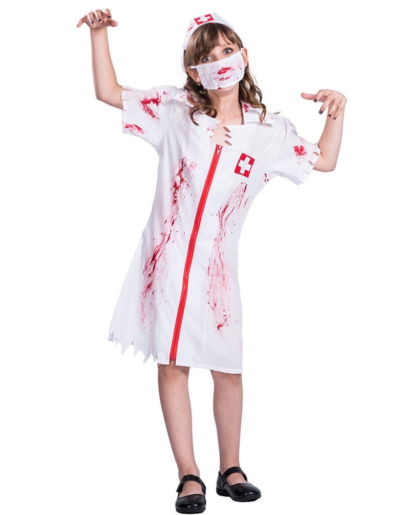 Halloween Halloween Blood Nurse Costume