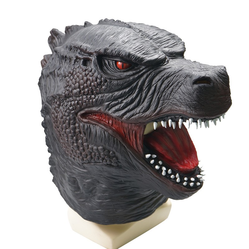 Economy Godzilla Vs. King Kong Movie Monster Godzilla Latex Mask Halloween Event Party