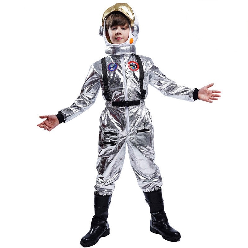 Space Costumes Astronauts Show Costumes Kids Astronaut Costumes Halloween Carnival Cosplay Costume