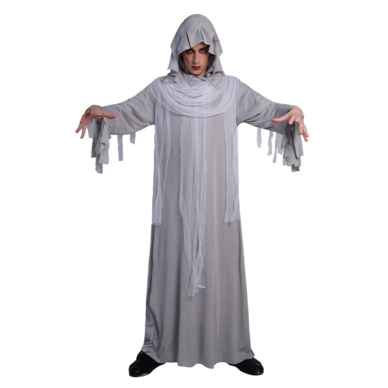 Halloween Adult Men Demon Death Party Costume Ghost Halloween Cosplay Costume Stage Robe Costume