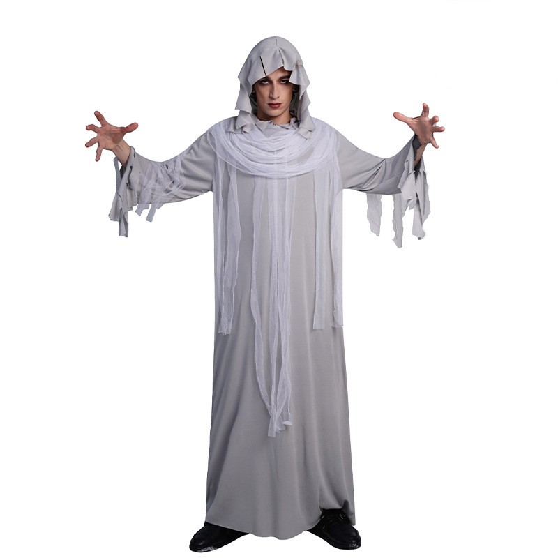 Halloween Adult Men Demon Death Party Costume Ghost Halloween Cosplay Costume Stage Robe Costume