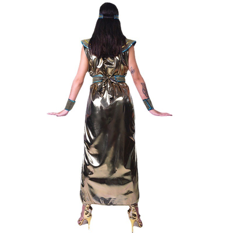 Adult Women Cleopatra Halloween Costumes Cosplay Egyptian Party Costumes Stage Shows Show Costumes