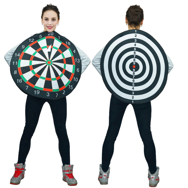 Adult Men and Women Funny Darts Spoof Target Stage Performance Cosplay Costumes Cosplay