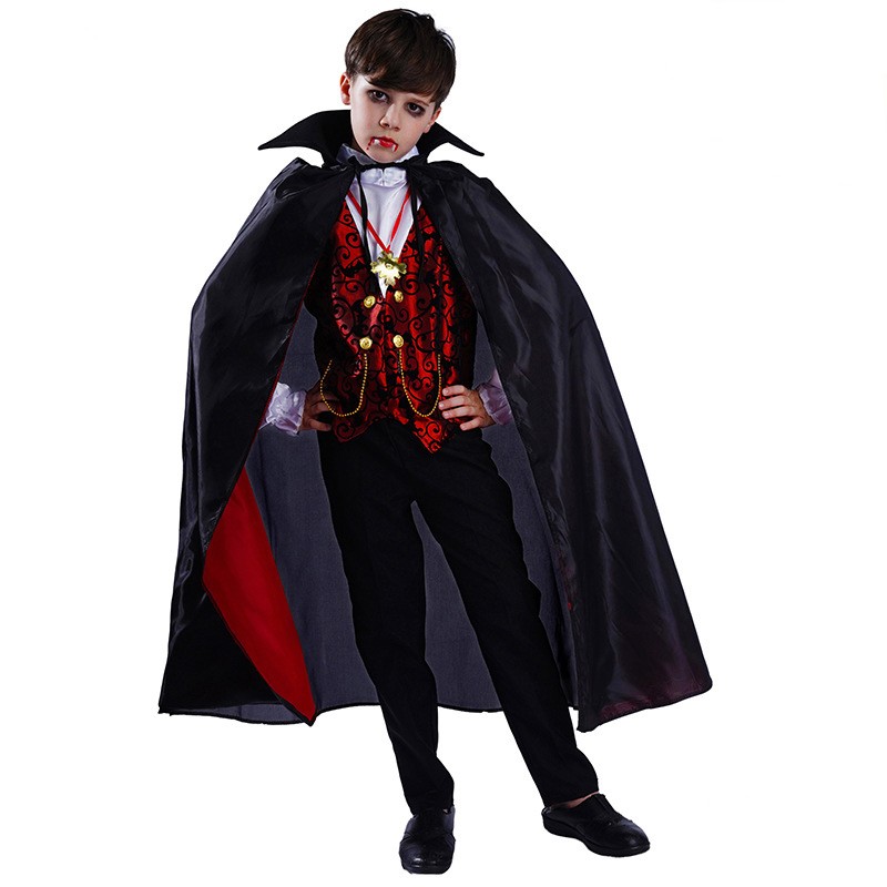 Little Boy Halloween Vampire Party Costume Boy Vampire Cosplay Costume Stage Costumes Cosplay