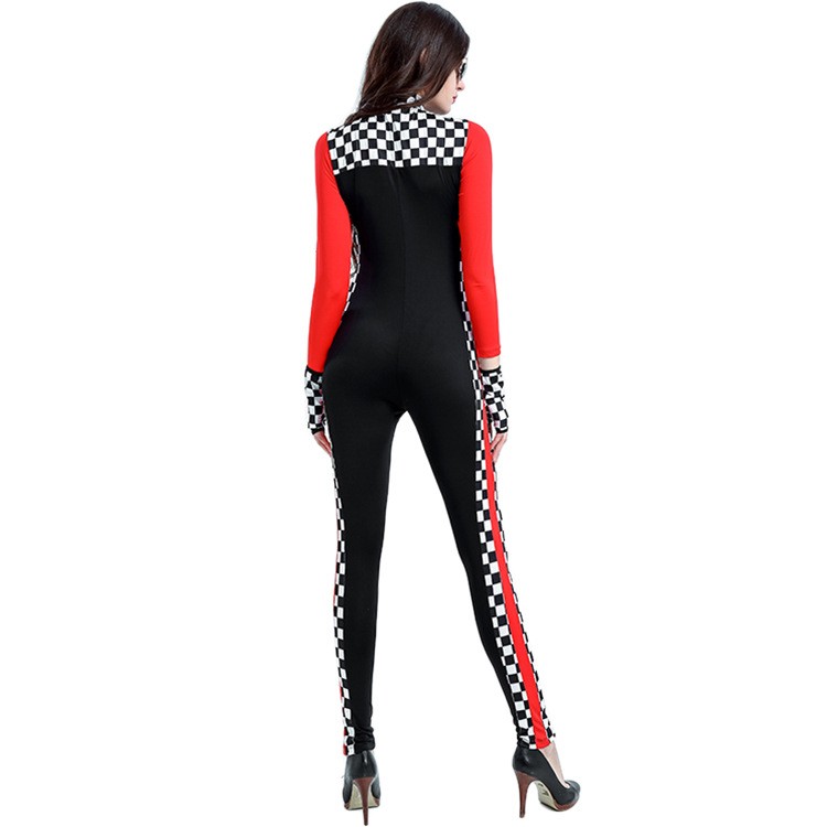 S-4xl Costume F1 Motorcycle Costume Girl DS Lead Dance Costume Hot Dancing Cheerleading Show Costumes