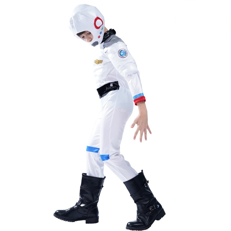 Children\'s Space Costumes Astronaut Show Boys and Girls Games Air Force Astronauts Play Show Costumes