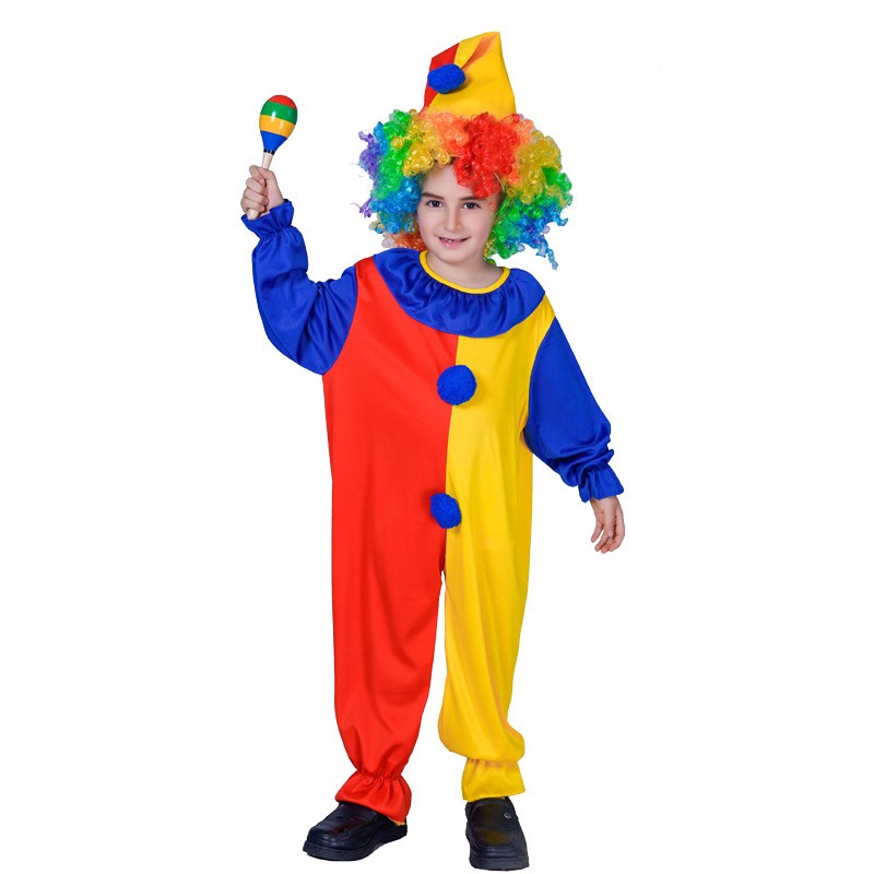Halloween Kids Clown Costume Cosplay Costume Show Costumes
