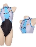 Anime Hatsune Miku Two-dimensional Swimsuit Anime Cosplay Bikini Anime Swimsuit Halloween Cosplay Costumes