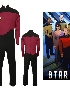 Star Trek Next-generation Star Tngcosplay Captain Film and Tv Romatines Film and Television Costumes Halloween Cosplay Costumes