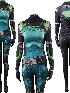 Valorant Viper Cosplay Costumes Halloween costume Female Game Set Cosplay Jumpsuit