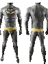Michael Keaton Version Batman Blue-gray Version Halloween Cosplay Costumes