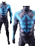 Nightwing Blue Nightwing Cosplay Costumes Halloween costume Bodysuit