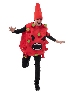 Halloween New Style Costume Coronavirus Funny Party Costume Costume Red Dragon Fruit Stage