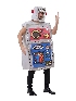 Halloween New Style Adult Robot Sponge Costume Alien Lego Funny Party Costume