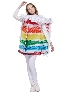 Halloween New Style Cream Milleen Cake Costume Rainbow Show Costumes Cosplay Party Costume