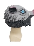 Mouth Hira Inosuke Pig Head Mask Halloween Anime Showcosplay Ghost Slayer Blade Mask Head Cover