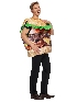 New Style Compound Sponge Party Show Costumes Halloween Beef Burgers Adult Show Costumes