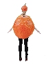 Halloween Fun Fruit Slices Costumes Dress Up As Adult Orange Costumes Vegetable Party Bar Show Costumes
