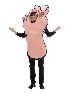 Halloween Funny Costume Humanoid Scissorhands Modeling V-shaped Sponge Stage Atmosphere Costume